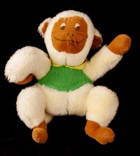 Nursery Originals Monkey ~ Ape Plush Stuffed Animal Vtg 1978